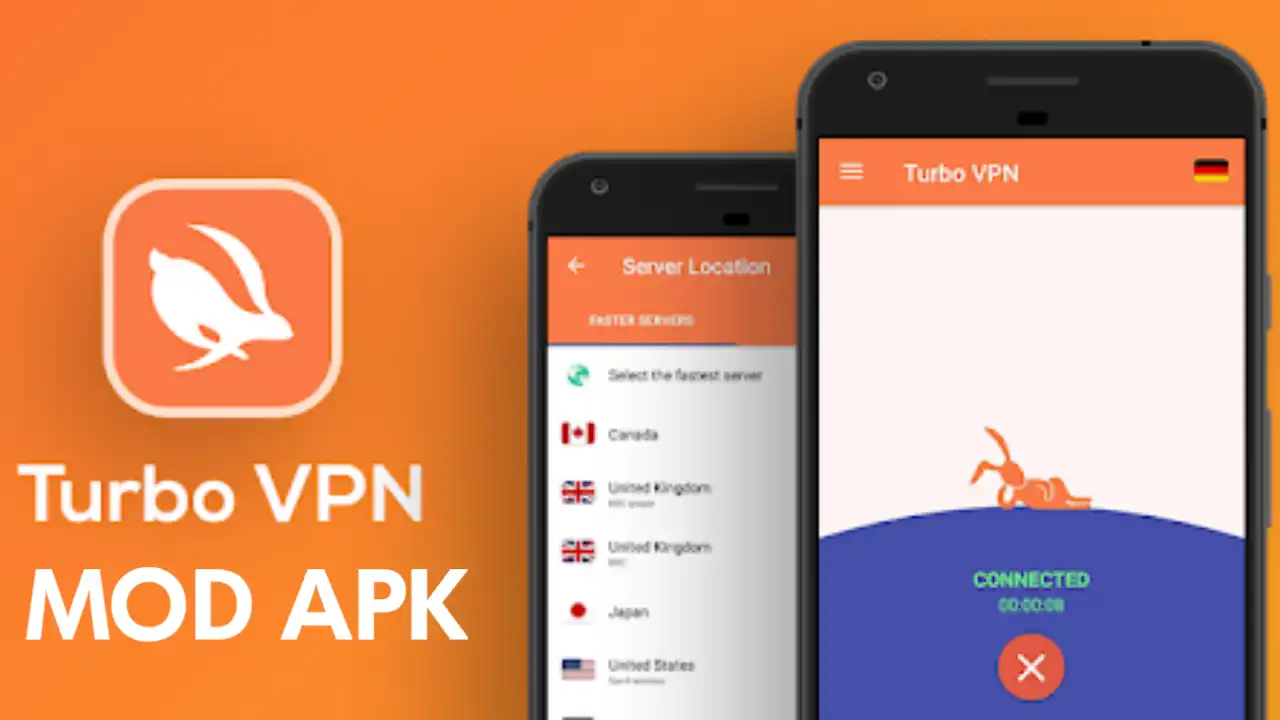 Vpn Free Mod Turbo VPN MOD APK v4.3.0.1 (Premium, Latest) - PIE MODS